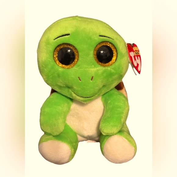 TY Beanie Boos - TURBO the Green TURTLE 6"  NEW with tags - Picture 1 of 5